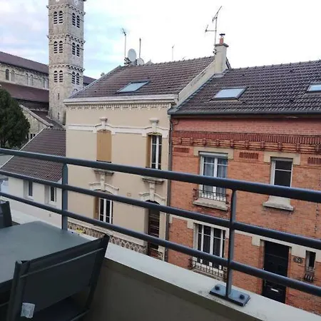 Apartamento Charmant Duplex - 2 Chambres Proche Centre Ville Et Arena Reims